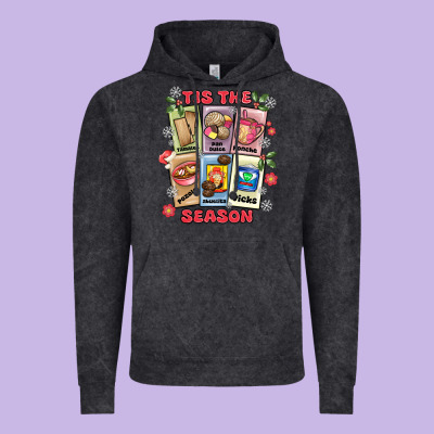 This The Season Tamales Pan Dulce Vintage Hoodie Designed By Maliassmallbusiness