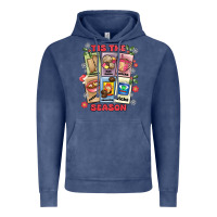 Vintage Denim this the season tamales pan dulce Vintage Hoodie - MaliasSmallBusiness