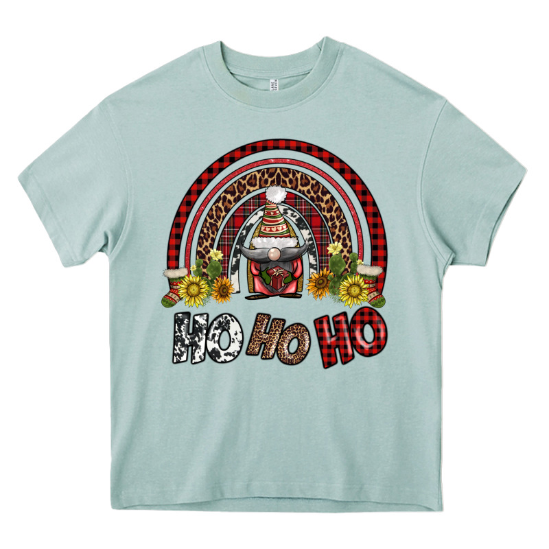 Rainbow And Hohoho With Gnome Heavy Core Tee by AdoDesignShop | Teevron