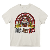 Cream rainbow and hohoho with gnome Heavy Core Tee - AdoDesignShop