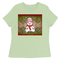 Matcha Christmas snowman Ladies Tee - AdoDesignShop