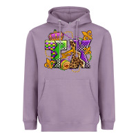 Lavender texas mardi gras olivia Heavyweight Hoodie - OliviaCreatesArt
