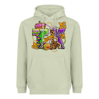 Matcha texas mardi gras olivia Heavyweight Hoodie - OliviaCreatesArt