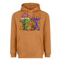 Meerkat texas mardi gras olivia Heavyweight Hoodie - OliviaCreatesArt