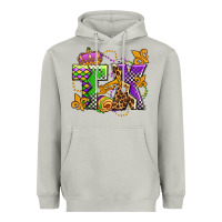 Moon Dust texas mardi gras olivia Heavyweight Hoodie - OliviaCreatesArt