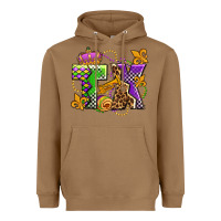 Toasted Coconut texas mardi gras olivia Heavyweight Hoodie - OliviaCreatesArt