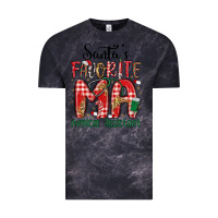 Cloud Black santa favorite medical assistant Vintage Tee - MaliasSmallBusiness
