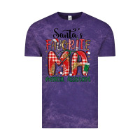 Cloud Purple santa favorite medical assistant Vintage Tee - MaliasSmallBusiness