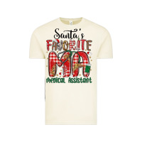 Vintage Arctic santa favorite medical assistant Vintage Tee - MaliasSmallBusiness