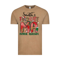 Vintage Coffee santa favorite medical assistant Vintage Tee - MaliasSmallBusiness