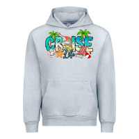 Heather Grey Cruise Life Urban Hoodie - CowhideDigitalArt