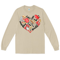 Mushroom bake tools heart Long Sleeve Tee - Artiststas