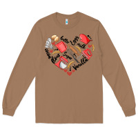 Toasted Coconut bake tools heart Long Sleeve Tee - Artiststas