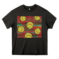 Asphalt western softball Heavy Core Tee - AdoDesignShop