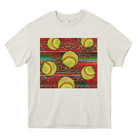 Cream western softball Heavy Core Tee - AdoDesignShop