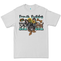 Dove Grey french bulldog mom Premium Tee - BarkalooDesign