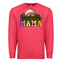 Cardinal baseball mama Premium Sweatshirt - OliviaCreatesArt