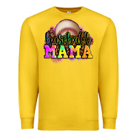 Lemon baseball mama Premium Sweatshirt - OliviaCreatesArt