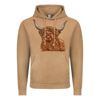Vintage Camel highland cow Vintage Hoodie - RanaPortraitStore