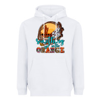 White something in the orange olivia Heavyweight Hoodie - OliviaCreatesArt