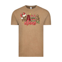 Vintage Coffee nana claus Vintage Tee - MaliasSmallBusiness