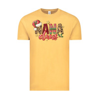 Vintage Mustard nana claus Vintage Tee - MaliasSmallBusiness