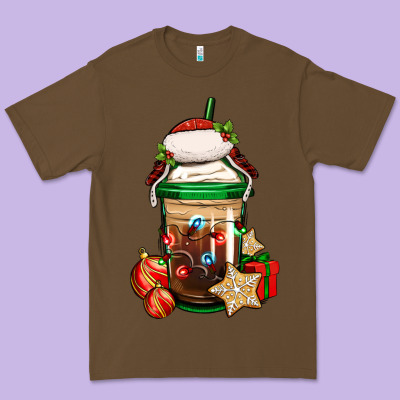 Christmas Vacation Trapper Hat Coffee Cup Premium Tee Designed By Jasminsmagicworld