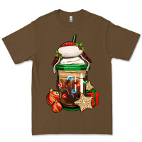 Cacao Christmas vacation trapper hat coffee cup Premium Tee - Jasminsmagicworld