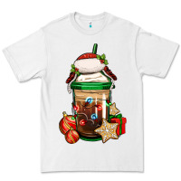 White Christmas vacation trapper hat coffee cup Premium Tee - Jasminsmagicworld