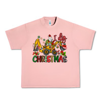 Salmon I Dig Christmas Urban Heavy Tee - MaliasSmallBusiness