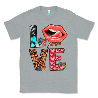 Heather Grey valentines love Classic Tee - JahusDesignShop