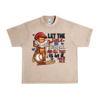 French Oak let the field be joyful and all that is in it Urban Heavy Tee - JahusDesignShop