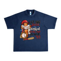 Navy let the field be joyful and all that is in it Urban Heavy Tee - JahusDesignShop
