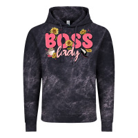 Cloud Black boss lady Vintage Hoodie - MaliasSmallBusiness