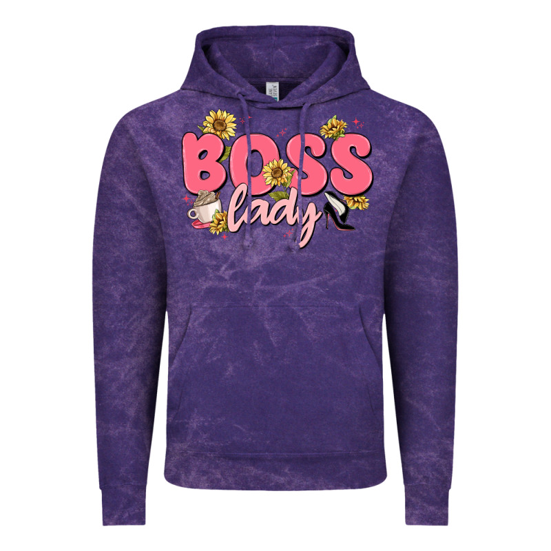 Boss Lady Vintage Hoodie by MaliasSmallBusiness | Teevron