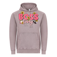 Vintage Zinc boss lady Vintage Hoodie - MaliasSmallBusiness