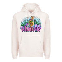 Pale Pink Egg hunter Easter Day Premium Hoodie - CowGirlArtShop