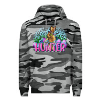 Slate Camo Egg hunter Easter Day Premium Hoodie - CowGirlArtShop