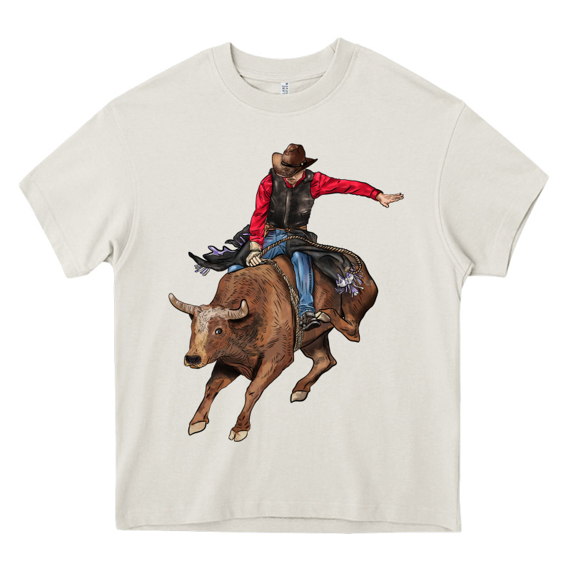 Western Cowboy Heavy Core Tee by AdoDesignShop | Teevron