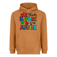 Meerkat think before you judge Heavyweight Hoodie - OliviaCreatesArt