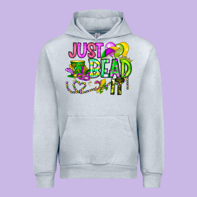 Just Bead It Urban Hoodie Designed By Cowhidedigitalart