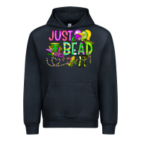 Navy Just Bead it Urban Hoodie - CowhideDigitalArt