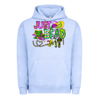 Pigment Grape Ice Just Bead it Urban Hoodie - CowhideDigitalArt