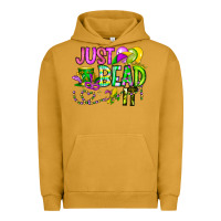 Pigment Peanut Butter Just Bead it Urban Hoodie - CowhideDigitalArt