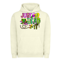 Pigment Pistachio Just Bead it Urban Hoodie - CowhideDigitalArt