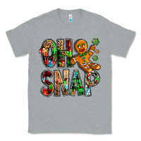 Heather Grey Oh snap Christmas Classic Tee - NancyCooperArtShop