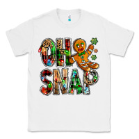 White Oh snap Christmas Classic Tee - NancyCooperArtShop