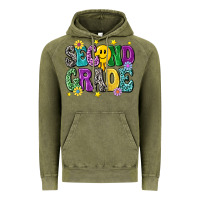 Vintage Olive second grade Vintage Hoodie - NancyCooperArtShop
