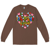Chestnut 100 days of school Long Sleeve Tee - Artiststas