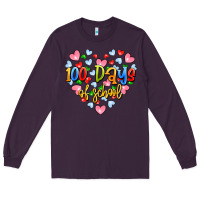 Plum 100 days of school Long Sleeve Tee - Artiststas